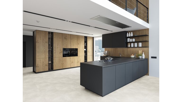 Raumbild von Bodenglück Klick-Vinyl in der Nuance Off White